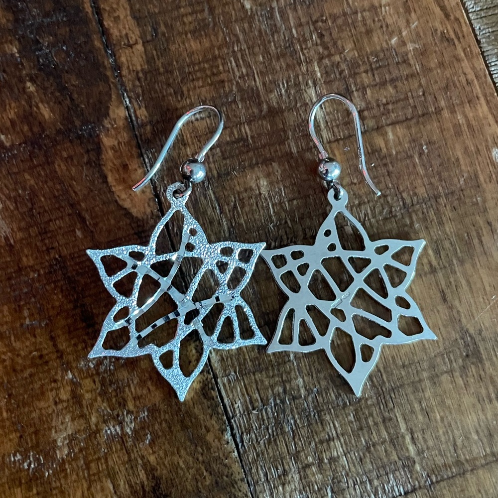 Sterling silver earrings